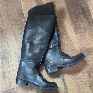 Frye Dorado Lug Riding Shearling 9